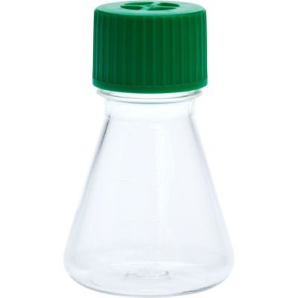 Celltreat CELLTREAT® 125mL Erlenmeyer Flask, Vent Cap, Plain Bottom, PETG, Sterile 229801
